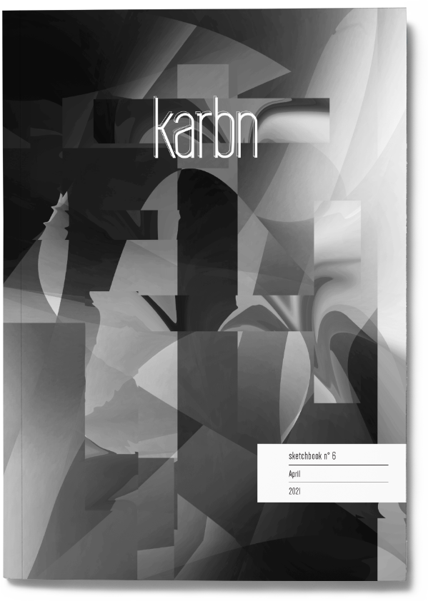 Karbn Magazine Mockup - Sketchbook 6